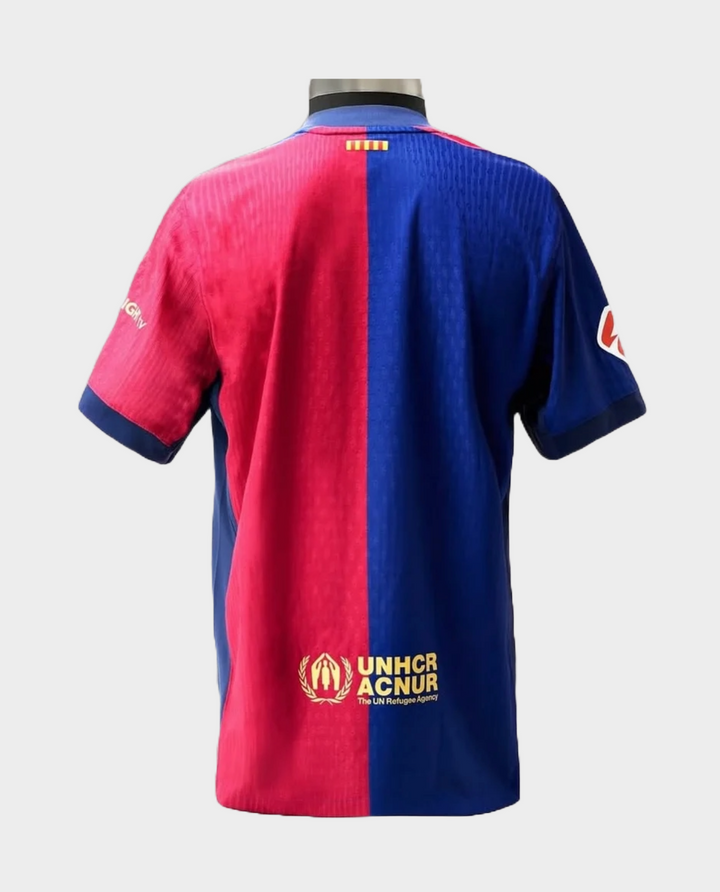 Barcelona Cactus Jack 2025-26 player jersey featuring a vibrant color block design
