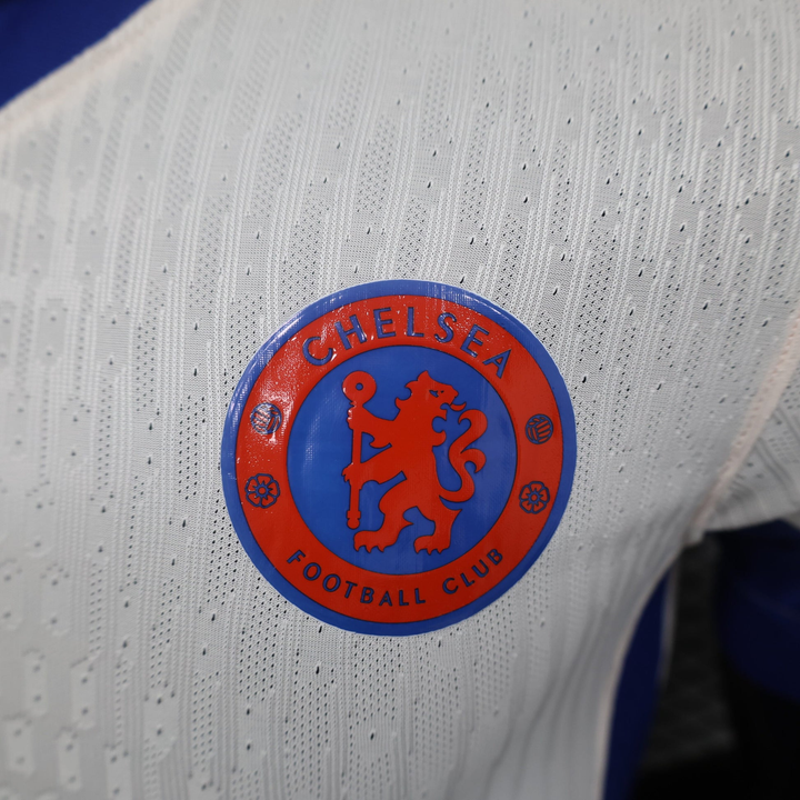 Chelsea Away Jersey 2024 featuring the club's emblem on a sleek design for fans and players