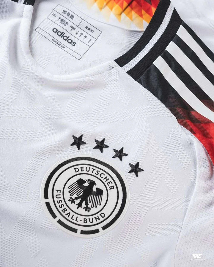 Germany Home Jersey 2024-25 featuring the iconic team badge and adidas branding