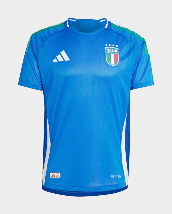 Striker Store Italy fan jersey 2024 in blue with Italia badge and breathable fabric