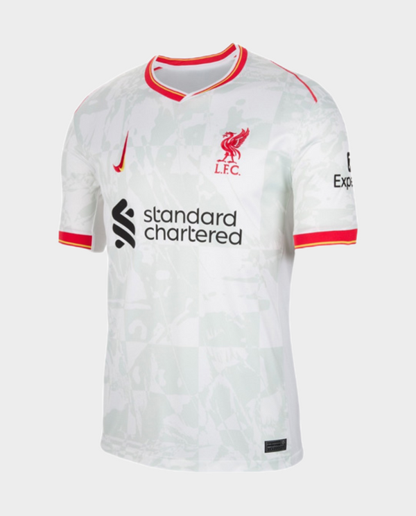 Liverpool 2024 third jersey featuring a modern design and logo from Striker Store
