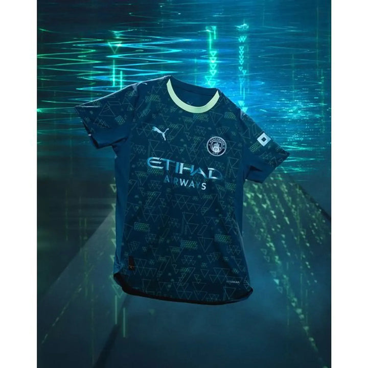 Manchester City Fourth Jersey 2025-26 Player Version | Jersey Store ...